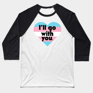 Trans heart Baseball T-Shirt